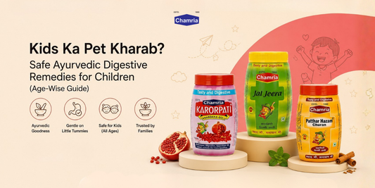 Kids Ka Pet Kharab? Safe Ayurvedic Digestive Remedies for Children (Age-Wise Guide)