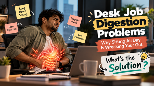 Desk Job Digestion Problems: Why Sitting All Day Is Wrecking Your Gut