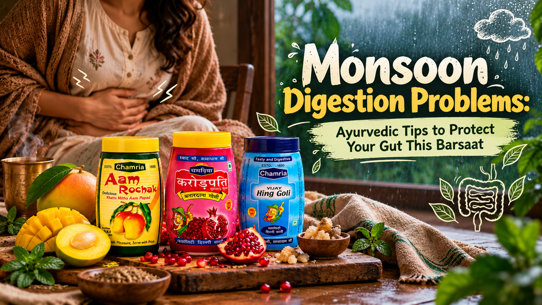 Monsoon Digestion Problems: Ayurvedic Tips to Protect Your Gut This Barsaat
