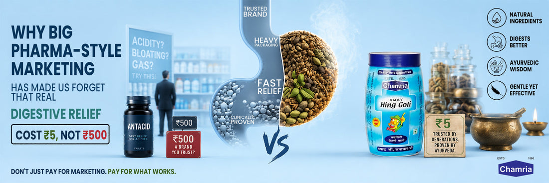 Why Big Pharma-Style Marketing Has Made Us Forget That Real Digestive Relief Cost ₹5, Not ₹500